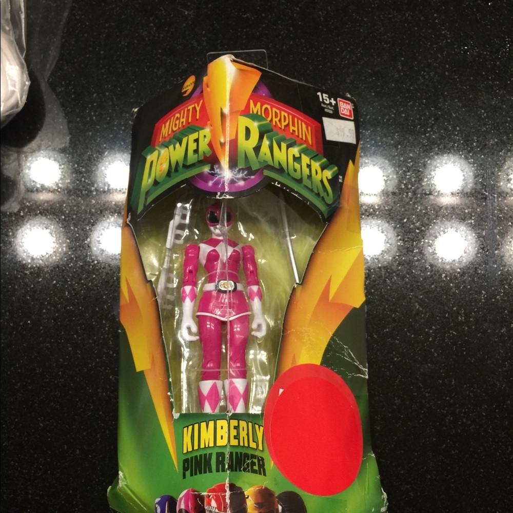 Power rangers pink figurine Kimberly nib